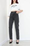 Kadın Mom Kot Pantolon Füme Model TV-91908