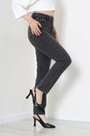 Kadın Mom Kot Pantolon Füme Model TV-91908