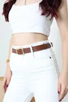 Kadın Aksesuar Kemer Taba Model TV-94436