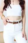 Kadın Aksesuar Kemer Taba Model TV-94432