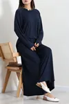 Kadın Çelik İnterlok İkili Takım Lacivert
