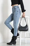 Kadın Dar Paça Kot Pantolon Mavi Model TV-96443