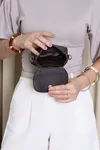 Kadın Ayarlanabilir Askılı Mini Çanta Açık Kahve