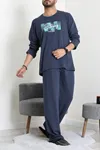 Süprem Erkek Pijama Takımı Lacivert