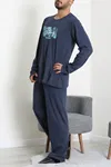 Süprem Erkek Pijama Takımı Lacivert