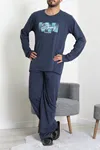 Süprem Erkek Pijama Takımı Lacivert