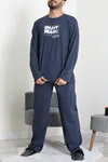Süprem Erkek Pijama Takımı Koyuindigo