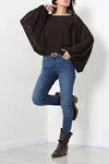 Kadın Dar Paça Kot Pantolon Mavi Model TV-96618