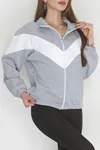 Kadın 3 İplik Kompakt Oversize Fermuarlı Sweat Griekru