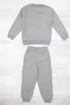 Yelekli 3 İplik Erkek Çocuk Takım Siyahduman