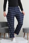 Süet Cepli Erkek Pijama Alt Lacivert