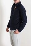 Yarım Fermuarlı Polar Erkek Sweat Lacivert