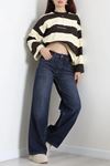 Kadın Palazzo Kot Pantolon Laci