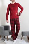 Milan Erkek Pijama Takımı Bordo
