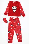 Welsoft Çocuk Pijama Takımı Kırmızı