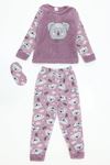 Çocuk 7-10 Yaş Welsoft Pijama Takımı Lila