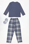 Çocuk 5-9 Yaş Milan Pijama Takımı Füme