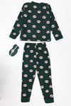 Çocuk 11-14 Yaş Welsoft Pijama Takımı Zümrüt