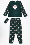 Çocuk 11-14 Yaş Welsoft Pijama Takımı Zümrüt