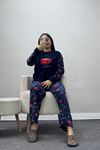 Kadın Welsoft Pijama Takımı Lacivert