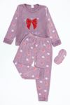 Welsoft Çocuk Pijama Takımı Koyulila
