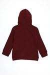 Kanguru Cepli Kapşonlu Çocuk Sweat Bordo Model TV-101203