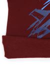 3 İplik Kapşonlu Çocuk Sweat Bordo Model TV-101504