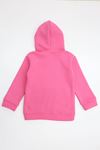Kanguru Cepli Kapşonlu Çocuk Sweat Pembe