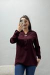 Kadın Cessika Modelli Gömlek Siyah Model TV-101712