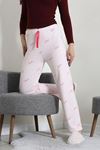 Kadın Sandy Soft Pijama Altı Pembeçizgili