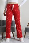 Kadın Sandy Soft Pijama Altı Kırmızıfiyonk