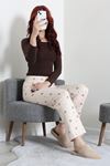 Kadın Sandy Soft Pijama Altı Bejayı