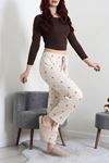 Kadın Sandy Soft Pijama Altı Bejayı