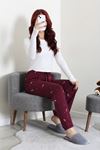 Kadın Sandy Soft Pijama Altı Mürdüm