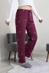 Kadın Sandy Soft Pijama Altı Mürdüm