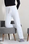 Kadın Sandy Soft Pijama Altı Maviçizgili