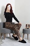 Kadın Sandy Soft Pijama Altı Leopar