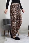 Kadın Sandy Soft Pijama Altı Leopar