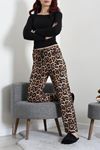 Kadın Sandy Soft Pijama Altı Leopar