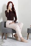 Kadın Sandy Soft Pijama Altı Bej