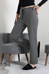 Kadın Sandy Soft Pijama Altı Siyahçizgili
