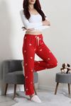 Kadın Sandy Soft Pijama Altı Kırmızıayı