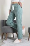 Kadın Sandy Soft Pijama Altı Mint