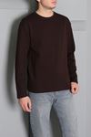 2 İplk Penye Erkek Uzun Kol Sweatshirt Açık Kahve