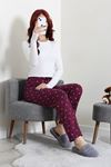 Kadın Sandy Soft Pijama Altı Mürdümfiyonk