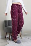 Kadın Sandy Soft Pijama Altı Mürdümfiyonk