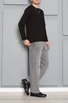 2 İplk Penye Erkek Uzun Kol Sweatshirt Siyah