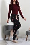 Kadın Sandy Soft Pijama Altı Siyahayı