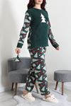 Kadın Welsoft Pijama Takımı Zümrütbeyaz