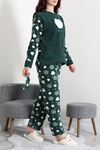 Kadın Welsoft Pijama Takımı Koyuyeşil